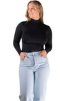 Ultra Soft Modal Turtleneck Top