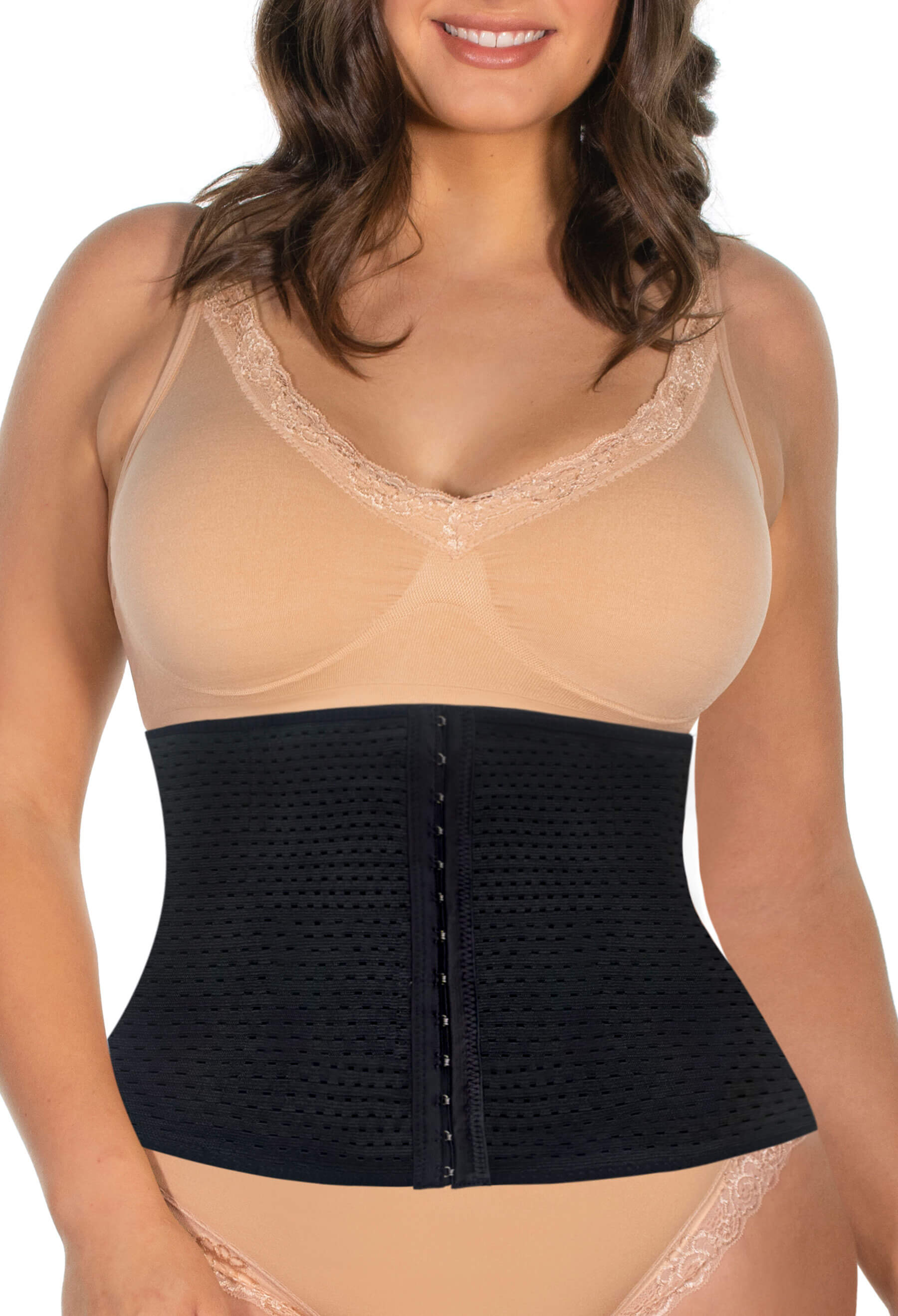 Elastic Mesh Waist Trainer, Corset