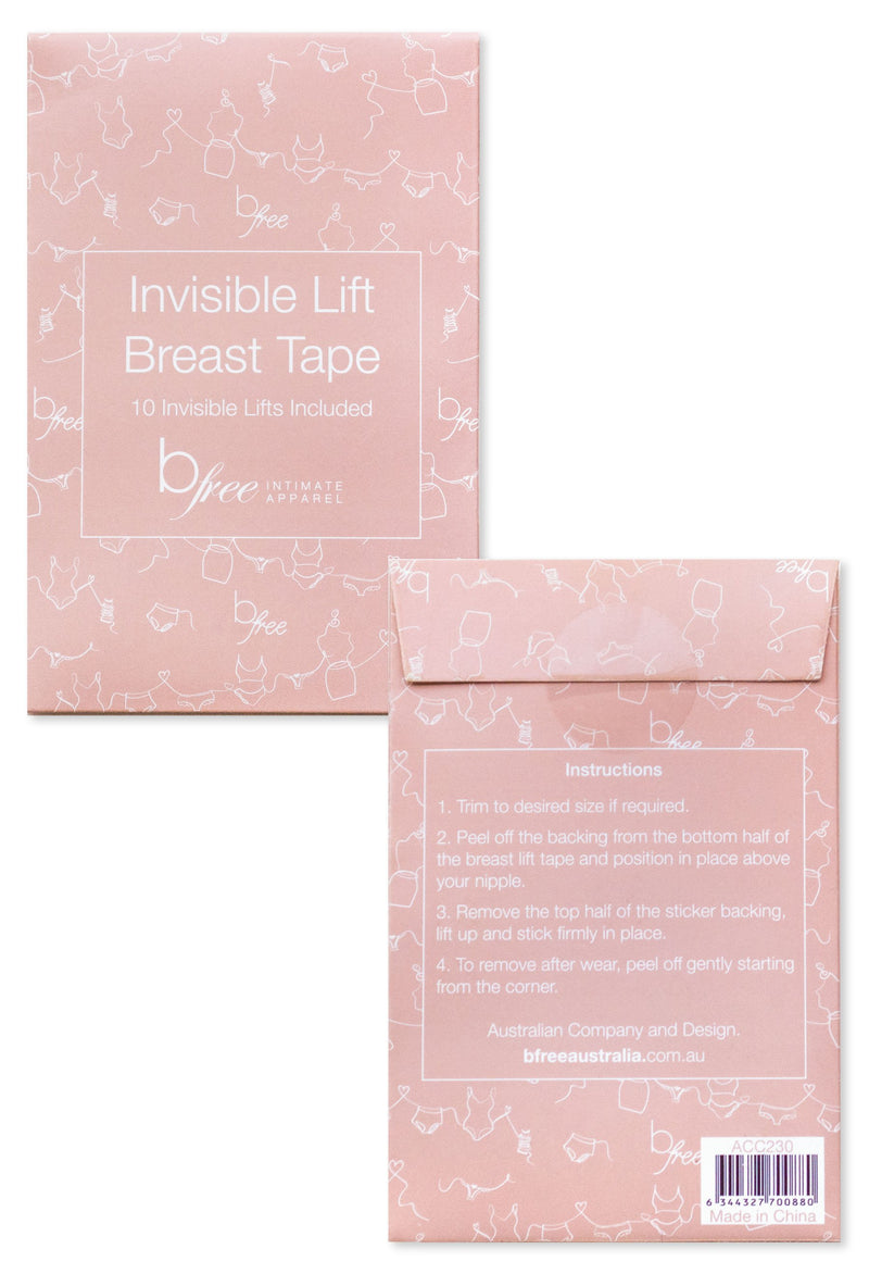 Clear Breast Lift Tapes - 10 Lifts