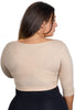 Plus Size Front Closure Arm Shaping Top