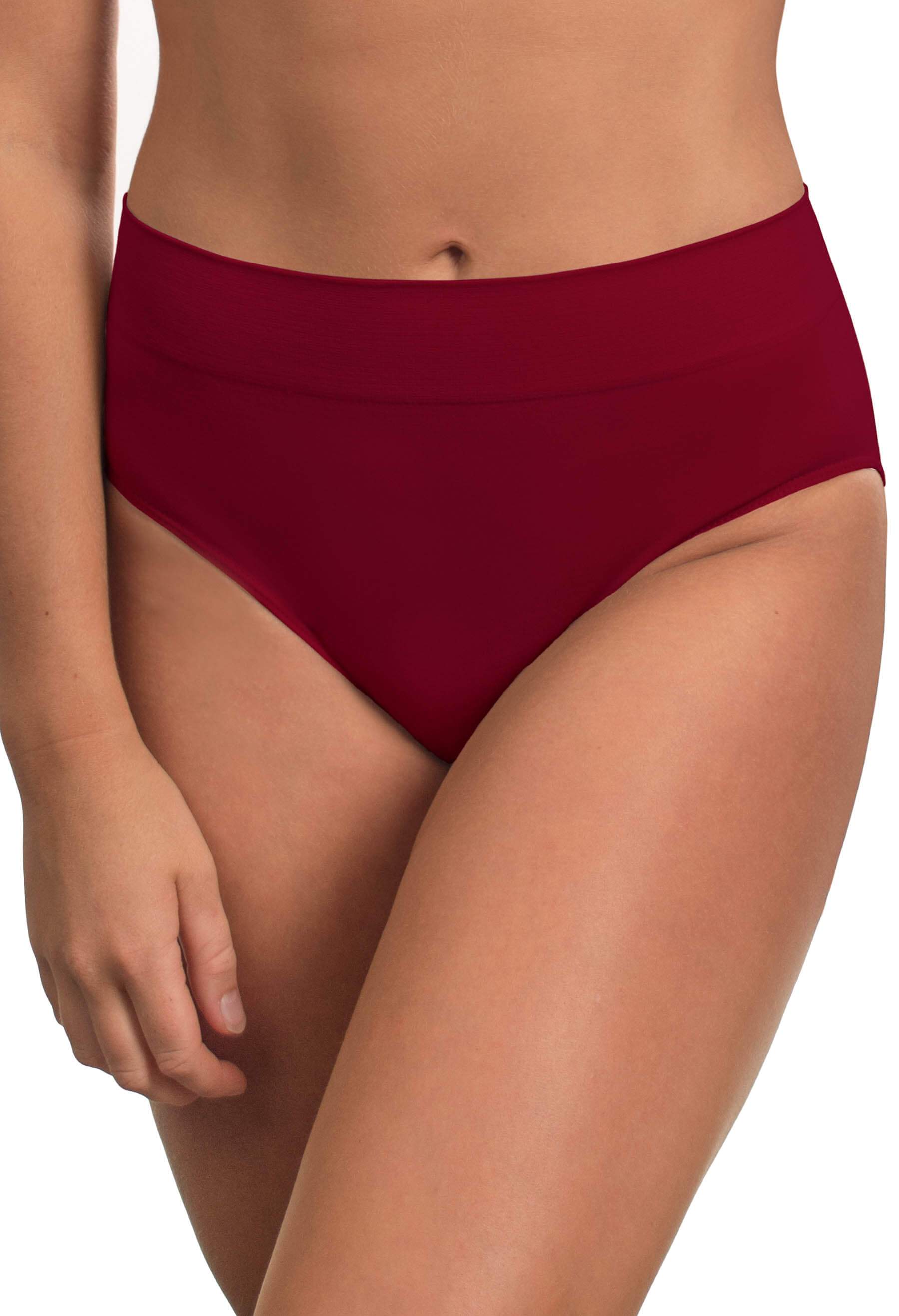 Women's Hi-Cut Panty Stretch Briefs Full Coverage Hipster Underwear Bikini  Underpant Lingerie Tummy Control High waist Post