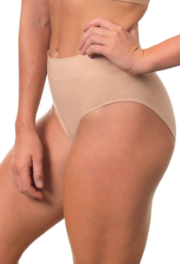 Cotton Rich Everyday Control High Cut Brief Pack
