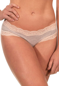 No Panty Line Cotton Rich Low Rise Hipster Brief - 3 Pack