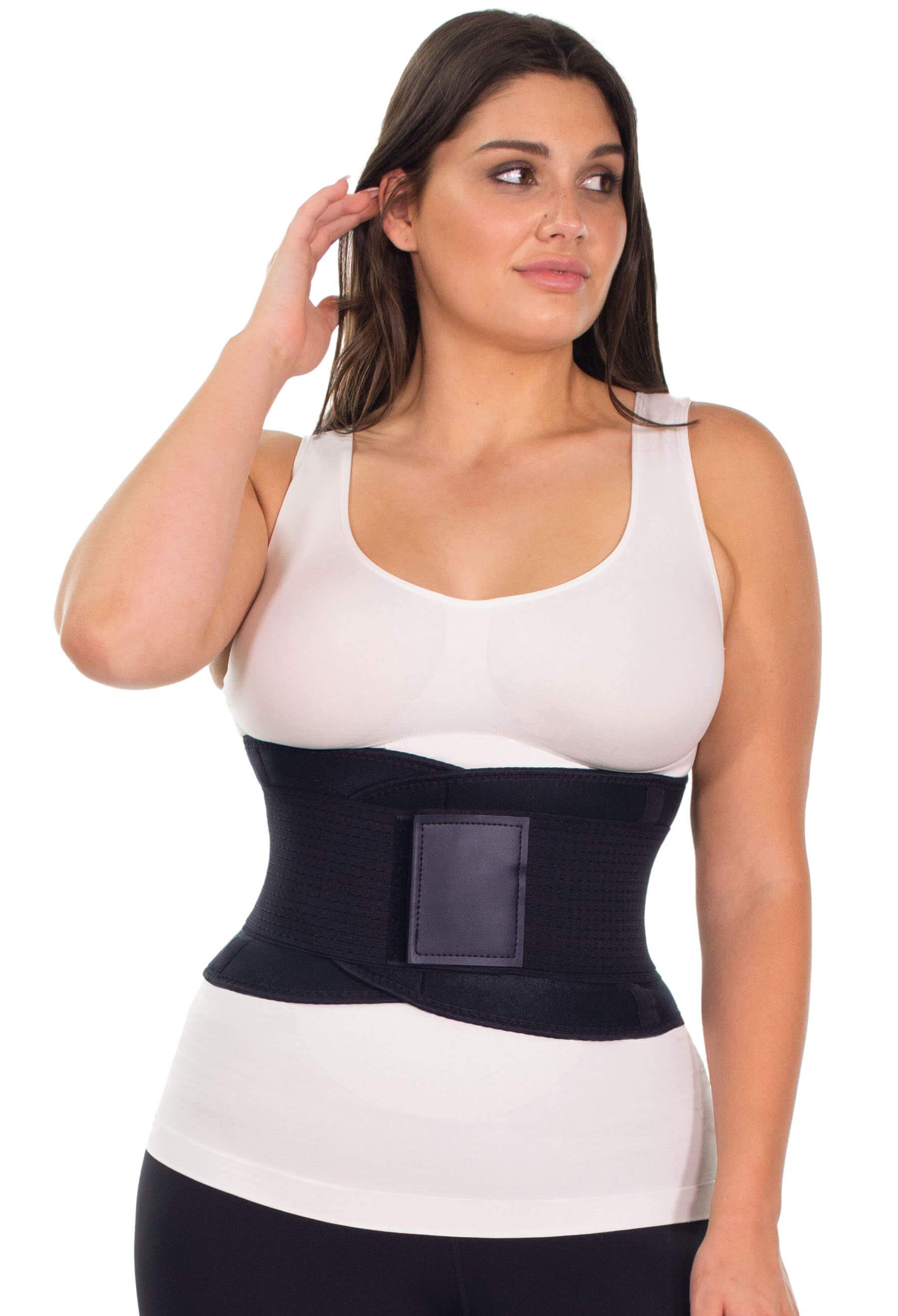 Black Waist Trainer, Sports Compression Belt