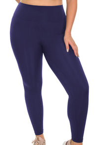 High Waisted Sleek Gym Leggings (Lint & Pet Hair Resistant)