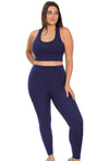 High Waisted Sleek Gym Leggings (Lint & Pet Hair Resistant)