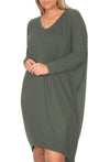 Bamboo Long Sleeve Tunic Dress