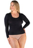 Superfine﻿ 100% Cotton Long Sleeve Top - 4 Pack