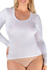 Superfine﻿ 100% Cotton Long Sleeve Top - 2 Pack