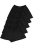 100% Cotton Lounge Shorts - 5 Pack