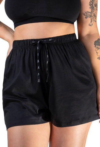 Anti Chafing Lace Midi Cotton Shorts