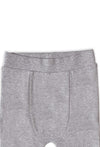 Comfy Baby Pants - 100% Organic Cotton - Grey Melange