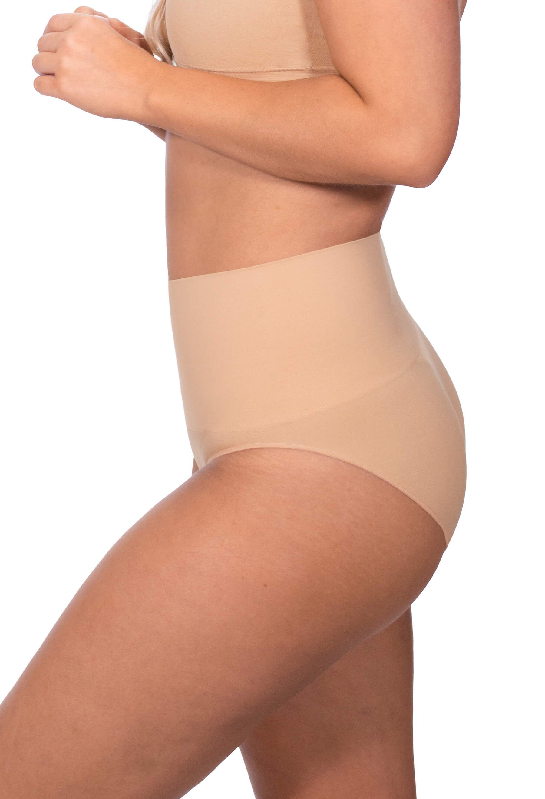 Shapewear - Power Shaping Brief (Nude/Black) AU Size 6 - 16 – B Free  Australia