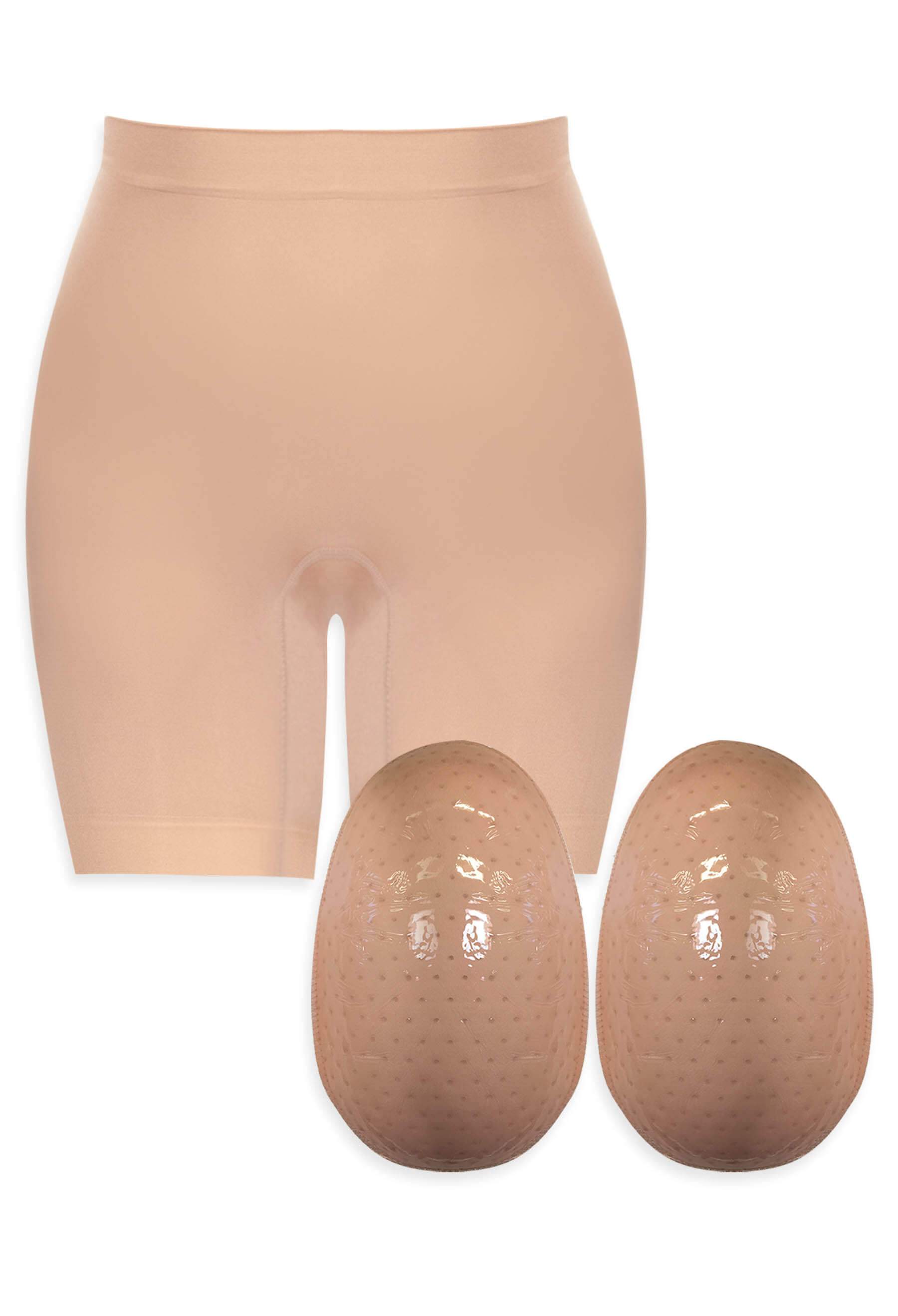 Stick On Hip + Booty Pads Set, Padded Shapewear