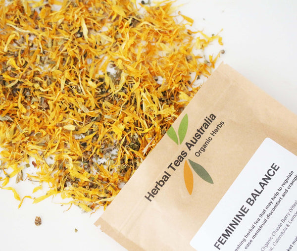 Organic Feminine Balance Herbal Tea 2 Pack - Makes 200 Cups