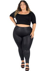 Sleek High Rise Leather-Look Leggings for Every Occasion