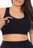 Maternity & Nursing Mesh Racer Back Sports Bra