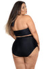 Plus Size High Waisted Shaping Swim Full Brief