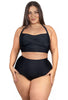 Plus Size High Waisted Shaping Swim Full Brief