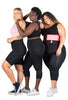 Waist Trainer Sports Leggings Sports Bra Body Shaping Active Black Pink