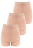Cotton Maternity Boyleg Shorts - 3 Pack