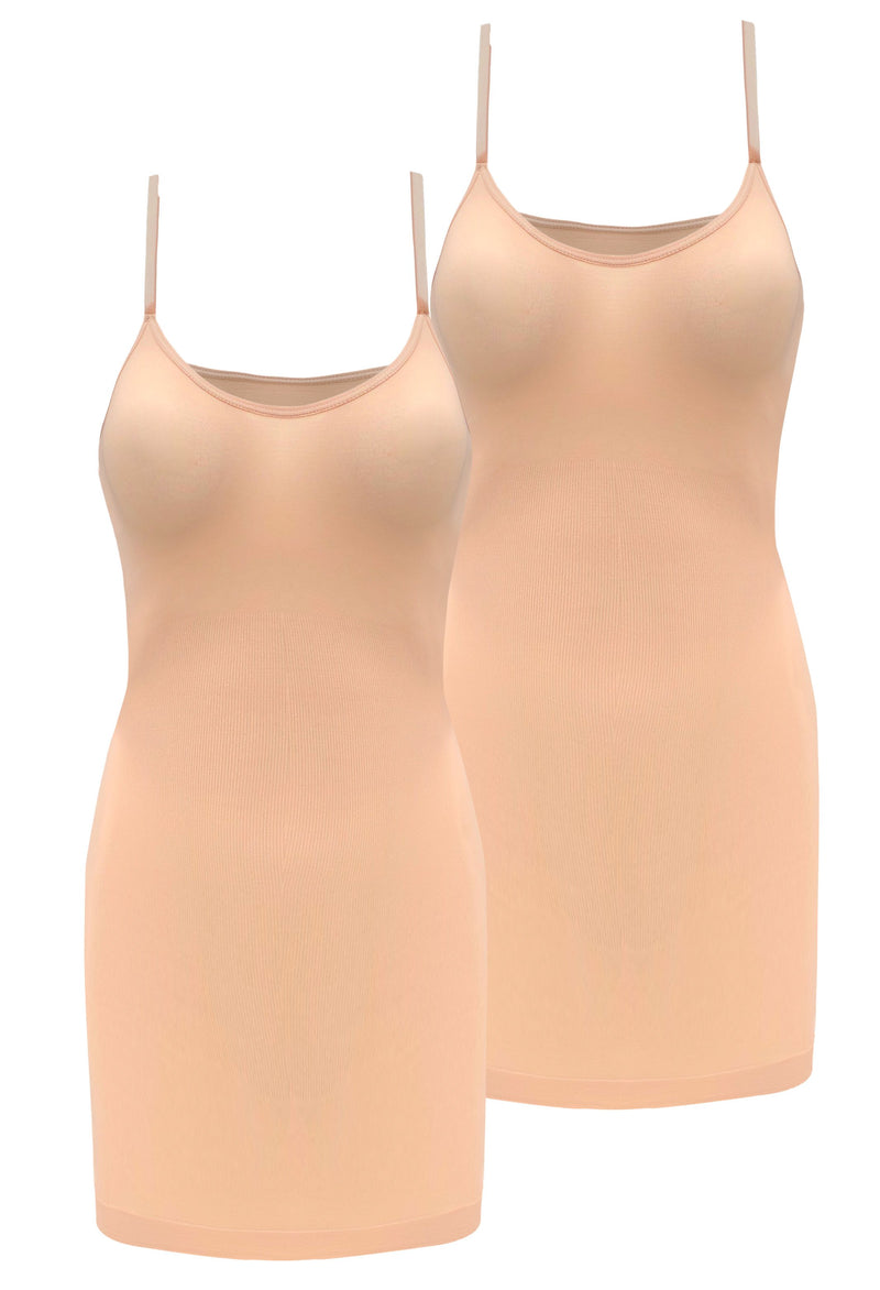 Ultra Light Shaping Cami Slip - 2 Pack