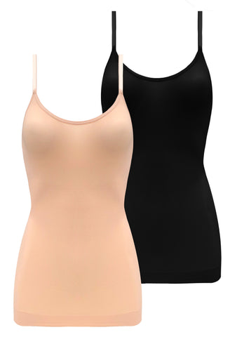 Open Bust Shaping Adjustable Strap Cami