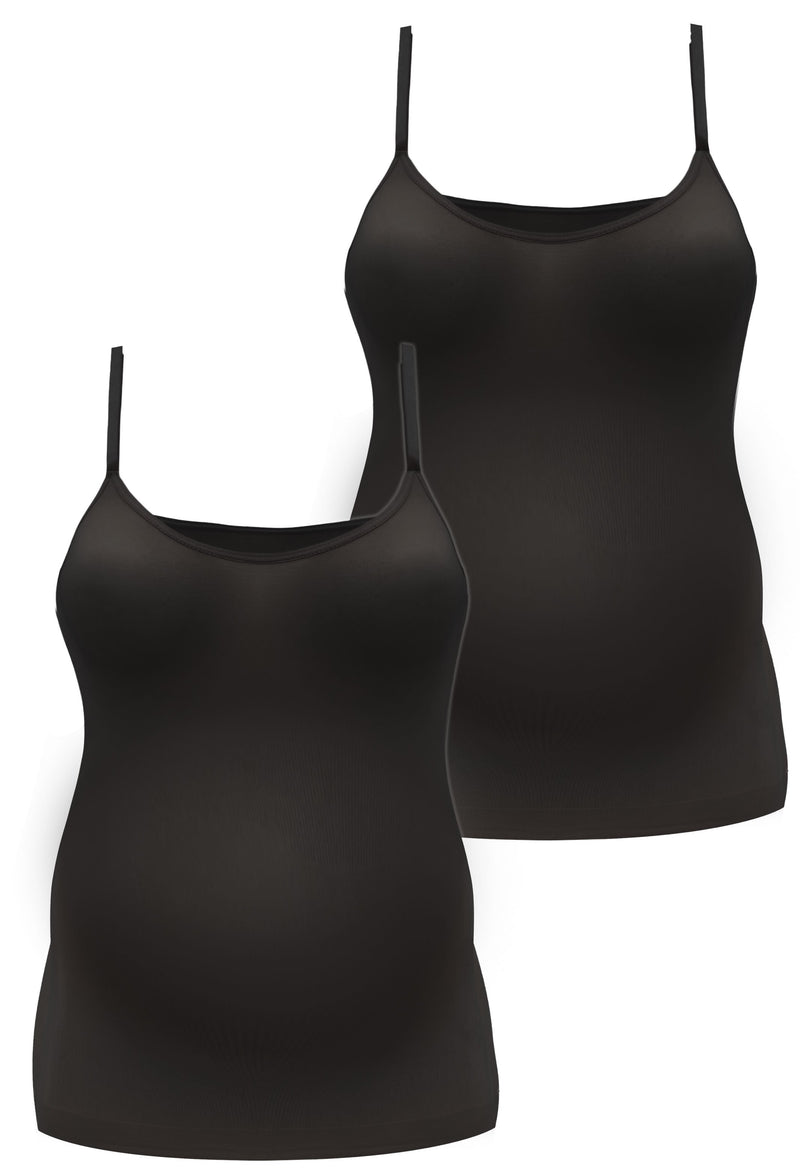 Maternity Ultra Light Shaping Camisole - 2 Pack