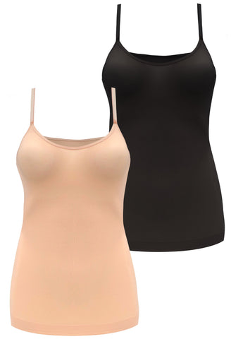 Ultra Light Shaping Curvy Camisole - 2 Pack