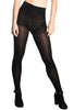 Ladder Resistant Shaping Pantyhose Black