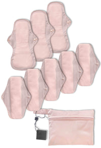 Day & Night Reusable Stay-Dry Period Pads Starter Set