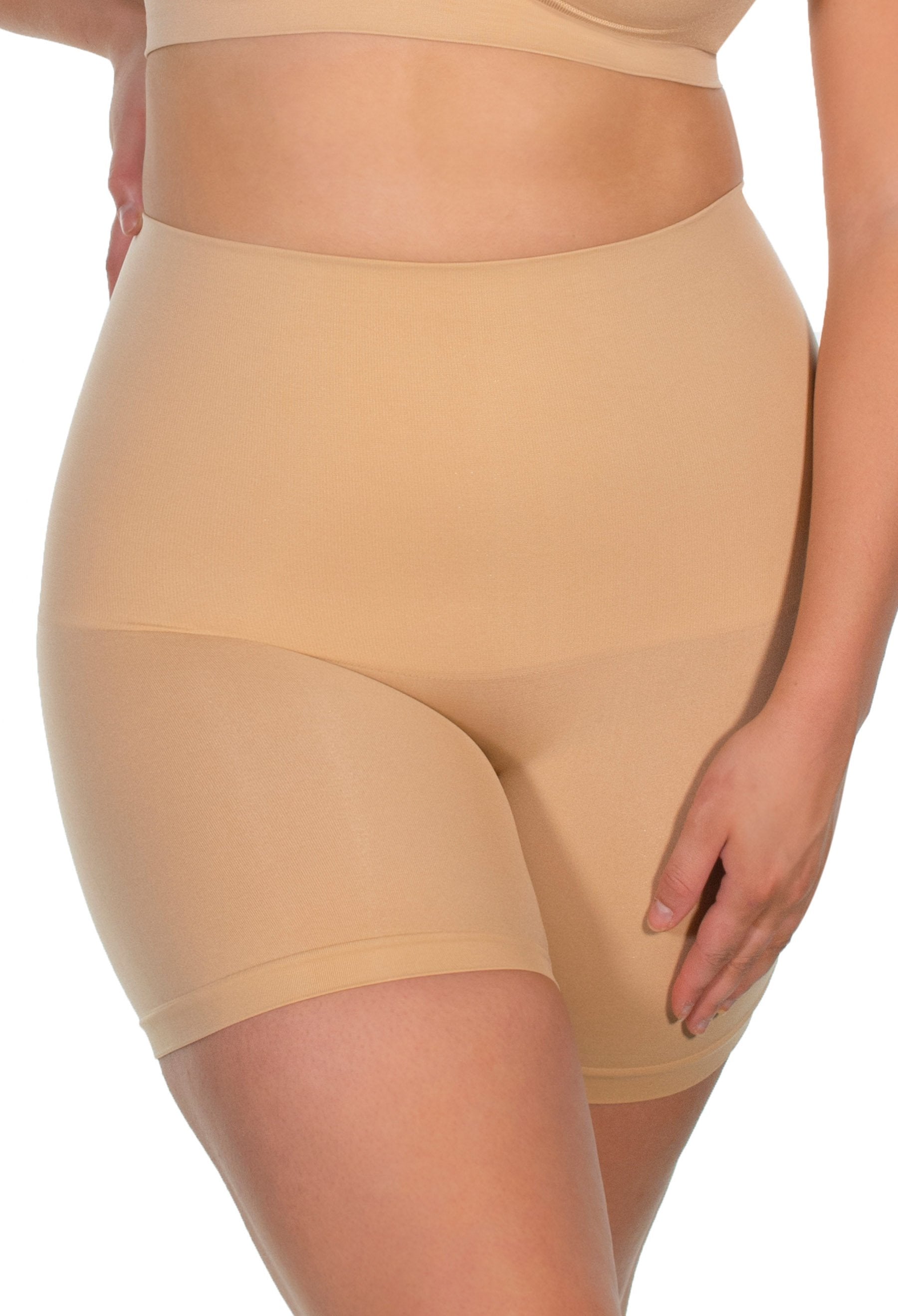 Power Shorts - Shapewear Lingerie (Nude/Black) Size 6 - 20 – B