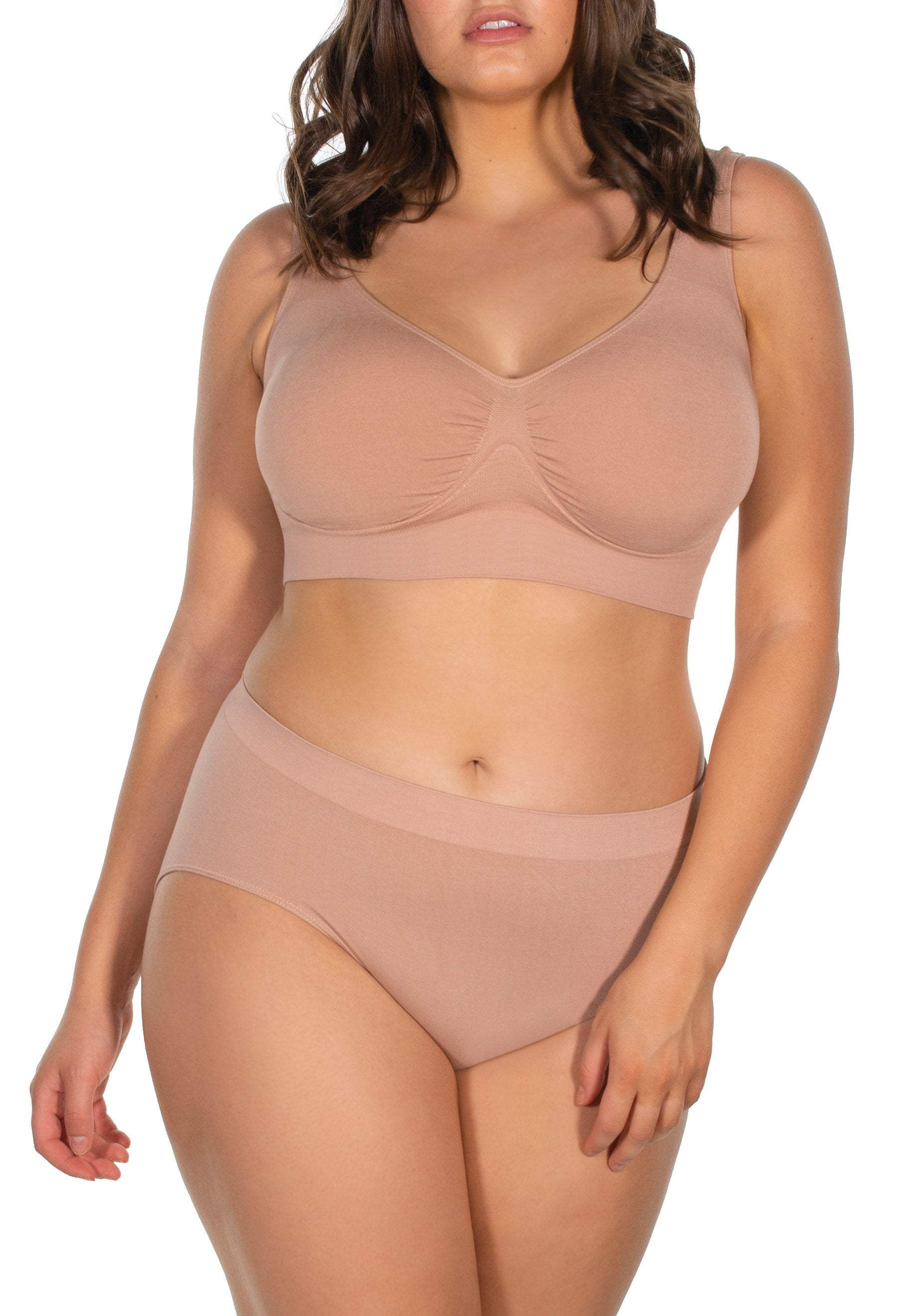 Bamboo Crop Top + High Cut Set  B Free Intimate Apparel – B Free