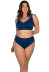 Curvy Invisible Lace Contour High Cut Brief