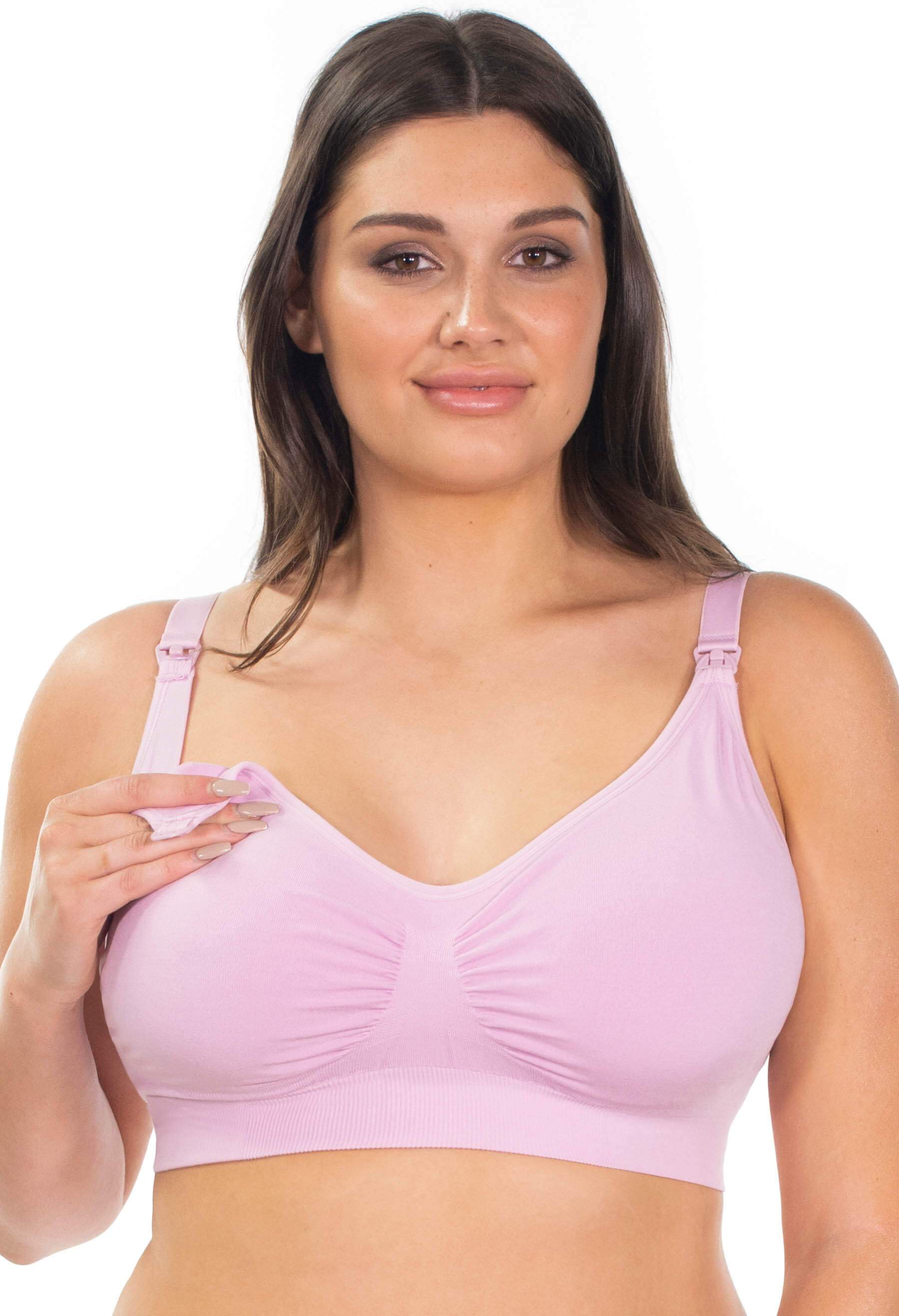 Bamboo Maternity & Nursing Bra - Fancy 3 Pack