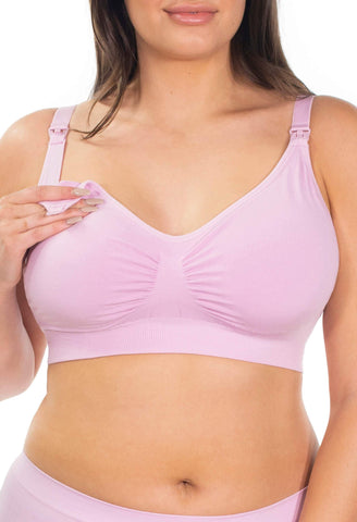 Full Bust Bamboo Nursing Bra Up To H Cup