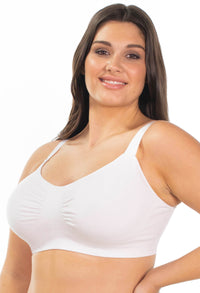 Full Bust Bamboo Padded Wire Free Bra