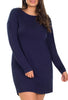 Bamboo Long Sleeve Relaxed Fit Dress