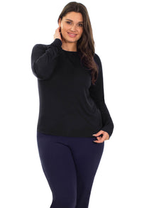 Bamboo Long Sleeve Relaxed Fit Tee