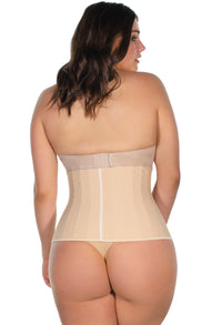 Steel Boned Black Corset