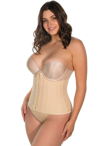 Steel Boned Black Corset