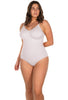 Spaghetti Strap Smoothing Bodysuit - White