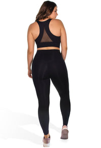 Plus Size High Waisted Sleek Gym Leggings (Lint & Pet Hair Resistant)