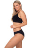 Bamboo Padded Wire Free Bra and Bikini Set