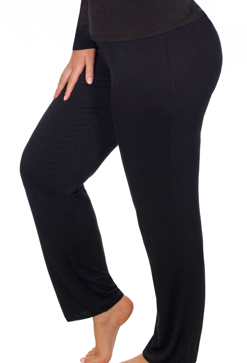 Bamboo Classic Straight Leg Pants - 2 Pack