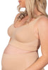 Pregnancy Wire Free High Back Pull On Crop Top