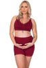 Maternity Anti Chafing High Rise Petite Cotton Shorts