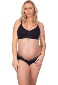 Maternity Cotton Low Rise Hipster Brief 7 Pack