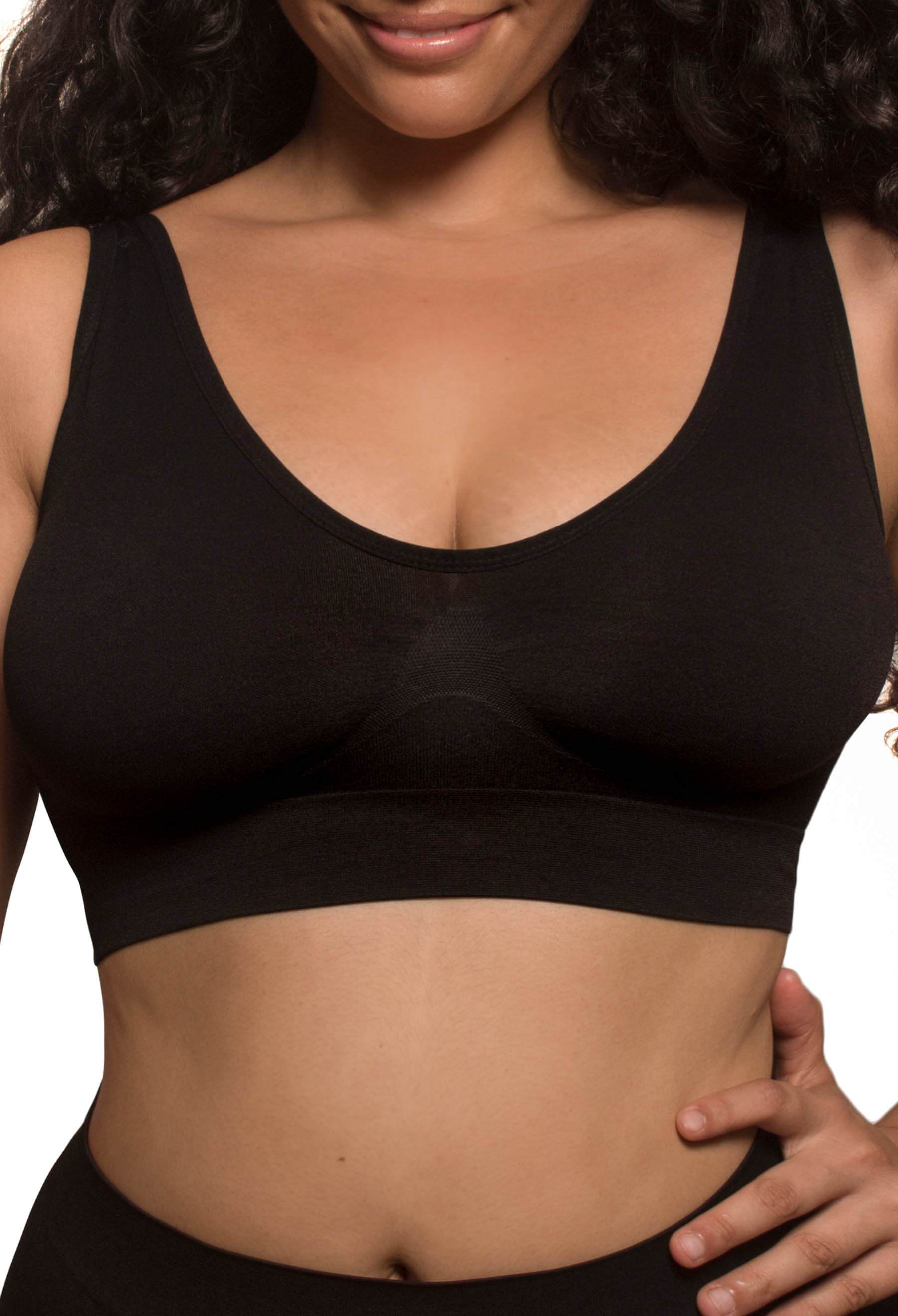 Women's Wirefree Comfortable Tank Top Double Layer Seamless Bra
