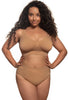 Chocolate & Tan Minimiser Wire Free Bra - 2 PACK